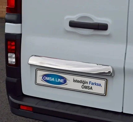 OMSA Opel Vivaro 3 Krom Bagaj Çıtası Çift Kapılı 2014-2019 Arası