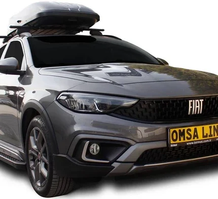 OMSA Fiat Egea Cross Krom Sis Far Çerçevesi 2 Parça Taşlı 2020 ve Sonrası