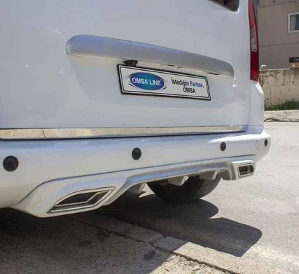 OMSA Citroen Berlingo Krom Bagaj Alt Çıta 2008-2018 Arası