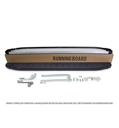 Kia Stonic Proside Uyumlu Yan Basamak Siyah 2017 Ve Sonrası