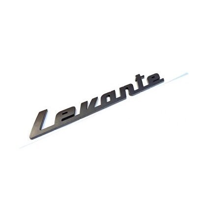 LEVANTE YAZI MAT SİYAH