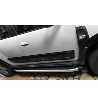 Dacia Duster Dodic Ve Yan Kapı Çıtaları Set Damalı 12 Parça