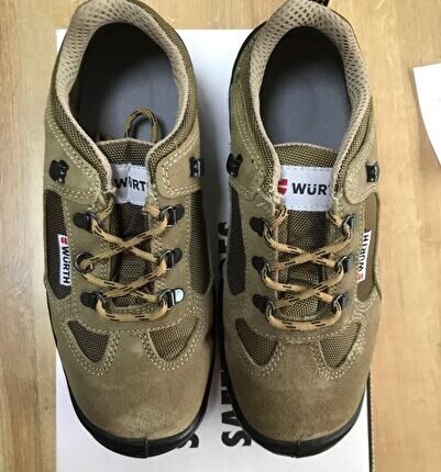Erkek Bej Trekking Low İş Ayakkabısı S1p Süet