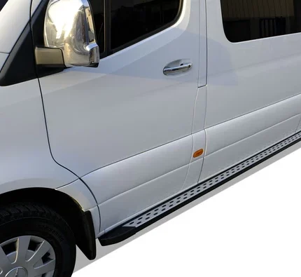 OMSA Mercedes Sprinter W907 Dot Line Yan Basamak Kayarlı 3 Parça 2018 ve Sonrası