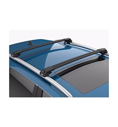 Air-1 Dacia Duster Suv Tavan Ara Atkı Seti, Siyah, Model 2010-2011-2012-2013