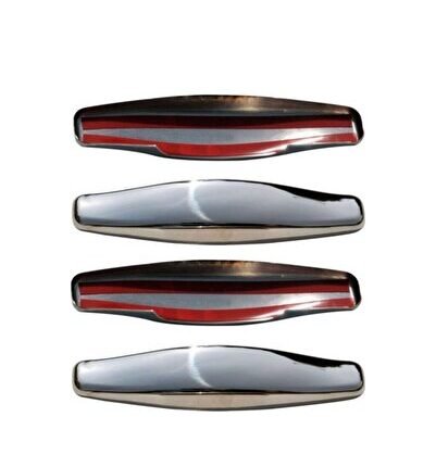 Dacia Duster 2010-2018 Uyumlu Kapı Kolu Seti Krom Paslanmaz Çelik