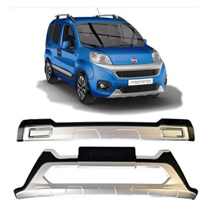 Fiat Fiorino Için Ön Arka Tampon Koruma 2016-2020