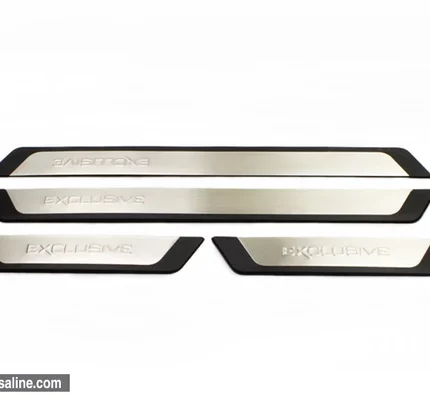 OMSA Opel Corsa F Krom Kapı Eşiği Exclusive Yazılı 4 Parça Abs 2020 ve Sonrası