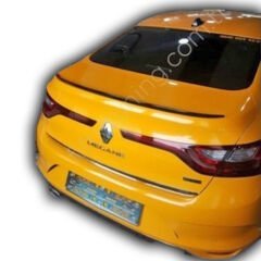 Renault Megane 4 Sedan Uyumlu Yedek Parça Spoiler İnce Çıta Boyasız