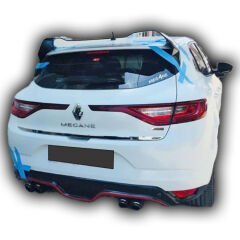 Renault Megane 4 Uyumlu Yedek Parça HB Rs Spoiler Boyasız