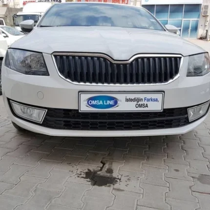 OMSA Skoda Octavia 3 A7 Krom Sis Farı Çerçevesi 2 Parça 2013-2016 Arası