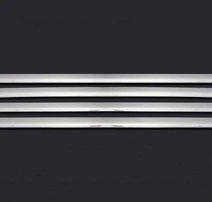 OMSA Fiat Egea Cross Krom HB Cam Alt Çıtası 4 Parça Taşlı 2020 ve Sonrası