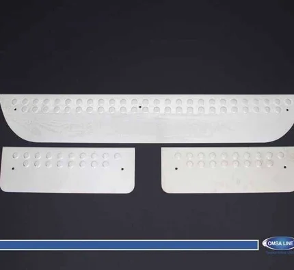 OMSA Hyundai H1 Krom Kapı Eşiği 3 Parça 2008 ve Sonrası