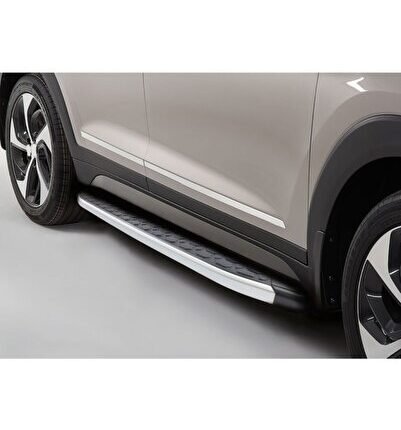 Citroen C5 Aircross Yan Basamak Blackline Alüminyum 2019 Ve Sonrası