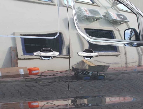 4b525463-09c5-41c1-b8f2-2e620b02900f.webp OMSA Opel Combo E Krom Kapı Kolu 4 Kapı 8 Parça Çift Delik 2019 ve Sonrası - Görsel 1