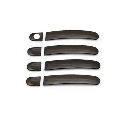 OMSA VW T5 Transporter Siyah Krom Deco Kapı Kolu 4 Kapı 8 Parça 2003-2015 Arası