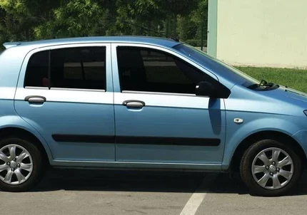 OMSA Hyundai Getz HB Krom Cam Alt Çıtası 6 Parça 2002-2011 Arası