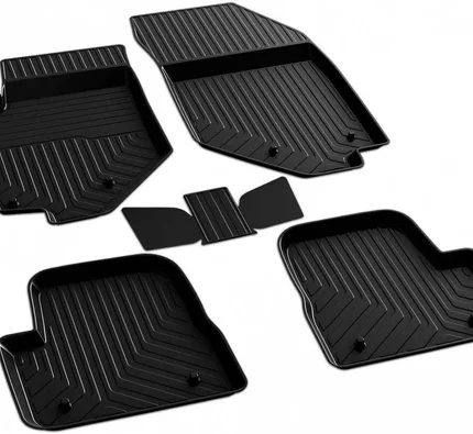 Peugeot 208 4D Havuzlu Paspas Siyah 2019 ve Sonrası