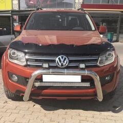 Volkswagen Amarok 2010+ Uyumlu Yedek Parça Sonrası Ön Kaput Koruyucu Rüzgarlık Yarasa Md