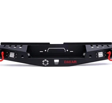 OMSA Isuzu D-Max Dakar Çelik Arka Tampon Ledli Sensörlü-Sensörsüz 2012-2020 Arası