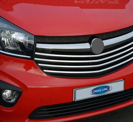 OMSA Opel Vivaro Krom Ön Panjur 4 Parça 2014-2018 Arası