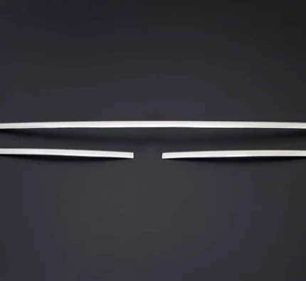 OMSA VW T6 Transporter Krom Ön Tampon Alt Çıtası 3 Parça 2015-2018 Arası