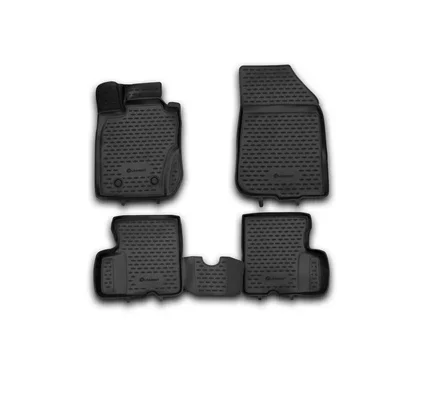 Novline Dacia Duster 4x4 3D Paspas Siyah 2010-2017 Arası