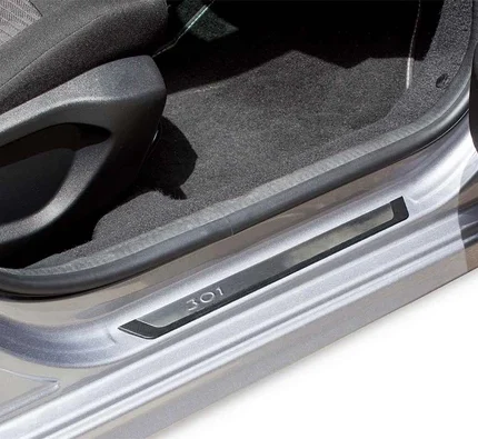 OMSA Peugeot 301 Sedan Krom Kapı Eşiği ABS 2012 ve Sonrası