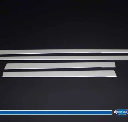 OMSA Skoda Karoq Krom Yan Kapı Çıtası 4 Parça 2018 ve Sonrası