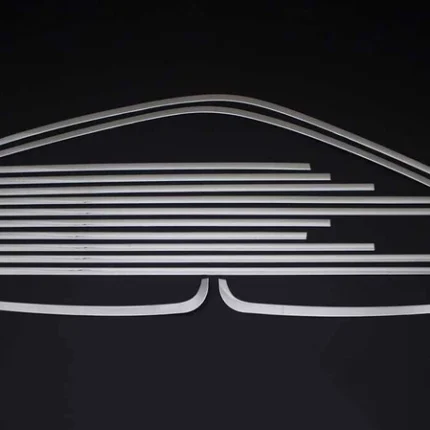 OMSA VW T5 Transporter Krom Cam Çerçevesi 14 Parça Tek Sürgü Uzun Şase 2003-2014 Arası