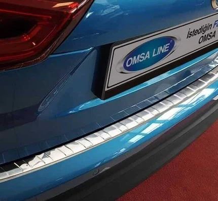 OMSA Nissan Qashqai Krom Arka Tampon Eşiği Taşlı 2017-2021 Arası