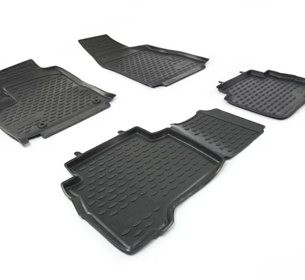 Novline Fiat Fiorino 3D Paspas Siyah 4 Parça 2008 ve Sonrası