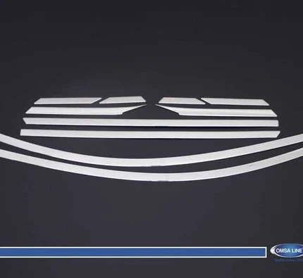 OMSA Hyundai Tucson Krom Cam Üst Çerçevesi 10 Parça 2015-2020 Arası