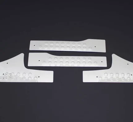 OMSA Peugeot Partner Krom Tepee İç Kapı Eşiği 4 Parça 2008-2018 Arası