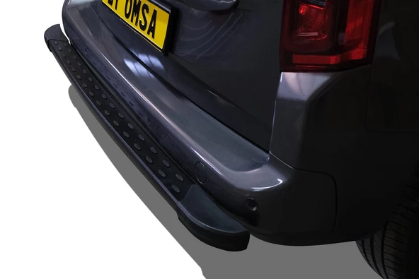 8532c70f-e1c2-455c-a891-7a9555b97907.webp OMSA Toyota Proace City Dot Line Arka Koruma Siyah 2019 ve Sonrası - Görsel 1