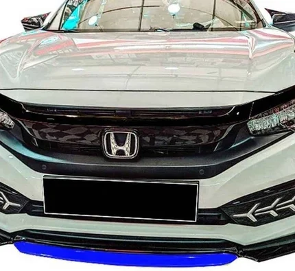 Honda Civic FC5 Ön Tampon Lip Flaplı Piano Mavi ABS 2016 ve Sonrası