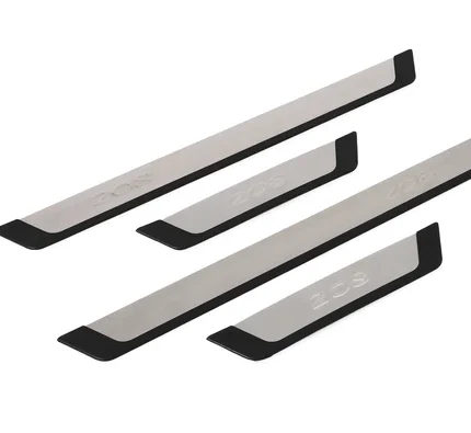 OMSA Peugeot 208 Krom Kapı Eşiği ABS 4 Parça 2012-2019 Arası