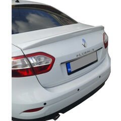Renault Fluence Uyumlu Yedek Parça Spoiler Boyasız Fiber