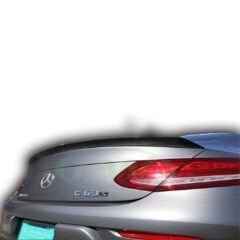 Mercedes W205 Coupe Uyumlu Yedek Parça Spoiler Boyasız Fiber