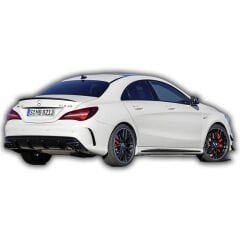 Mercedes W117 Cla Uyumlu Yedek Parça Spoiler Boyasız Fiber