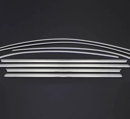 OMSA Fiat Egea Krom Cam Çerçevesi 8 Parça Taşlı 2016 ve Sonrası