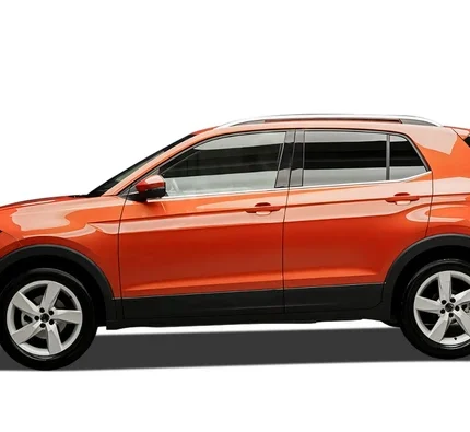 OMSA VW T-Cross Krom Cam Alt Çıtası 4 Parça 2019-2023 Arası