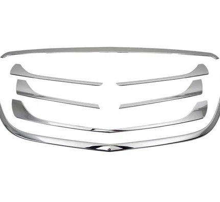 OMSA Mercedes Vito W447 Krom Ön Panjur Çerçeve Set 7 Parça 2014-2024 Arası