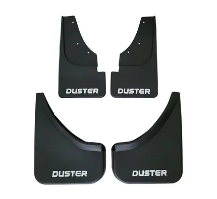 Dacia Duster ile uyumlu Ön-Arka Paçalık Tozluk Set Orijinal Yazılı 4 Adet 2009-2017 Arası