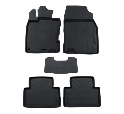 Rich Nissan Qashqai 4D Paspas Siyah 5 Parça 2014-2017 Arası