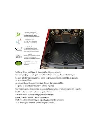 Opel crossland alt bagaj havuzu paspası 2017+ Rizline