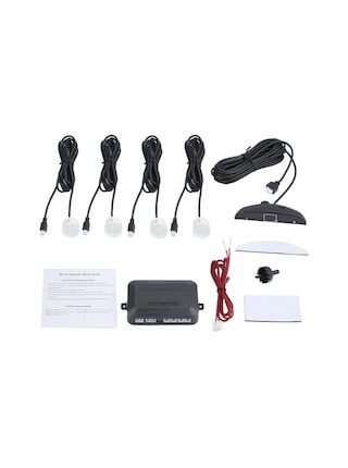 Aem Araç Geri Park Sensörü Türkçe Ses İkazlı Beyaz Göz 22mm Aem Aem11 1031a