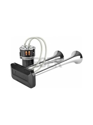 Seger 85kh Fala Fala Kompresörlü Korna 24volt Krom Borulu Melodili