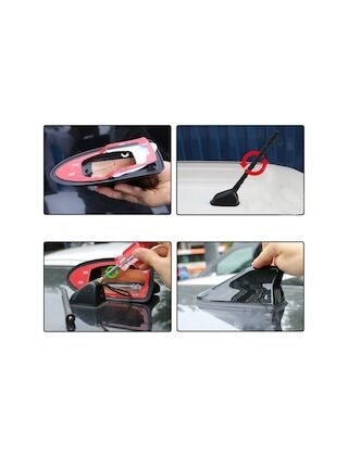 Fstuning Oto Tepe Anten Elektrikli Silikon Taban Shark Balina Jaws Anten B