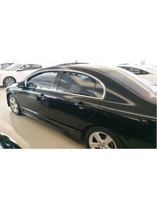 Honda Civic Fd6 Cam Çerçevesi Kenar Çıtası Krom Tamtur 2006 201